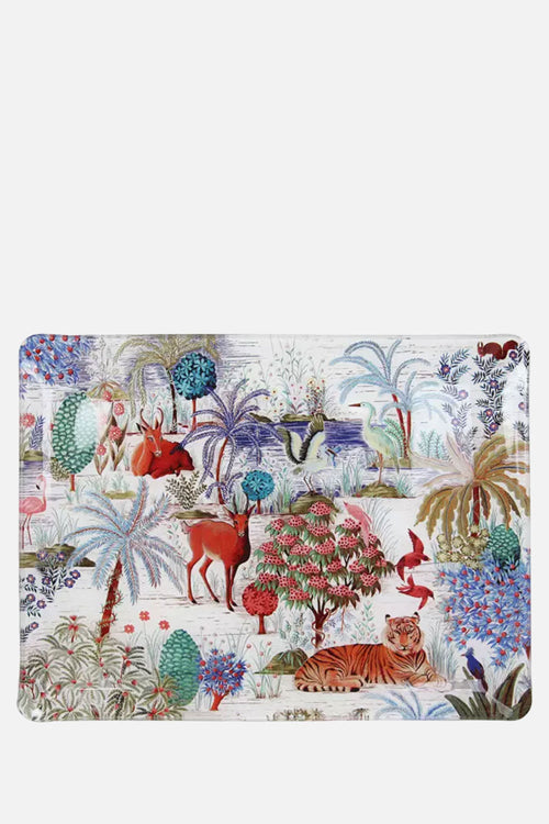 Small acrylic tray - The palace garden