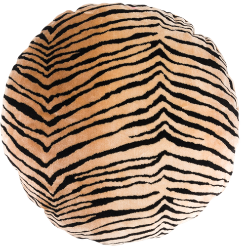 Bomboloni • Tiger Velvet Round Cushion