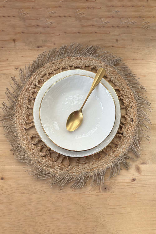 Preta Side Plate, 20cm, Milk