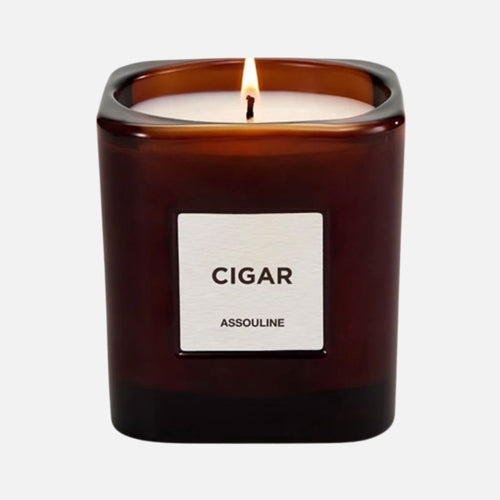 شمعة معطرة للسفر من مكتبة الخشب المنزلية