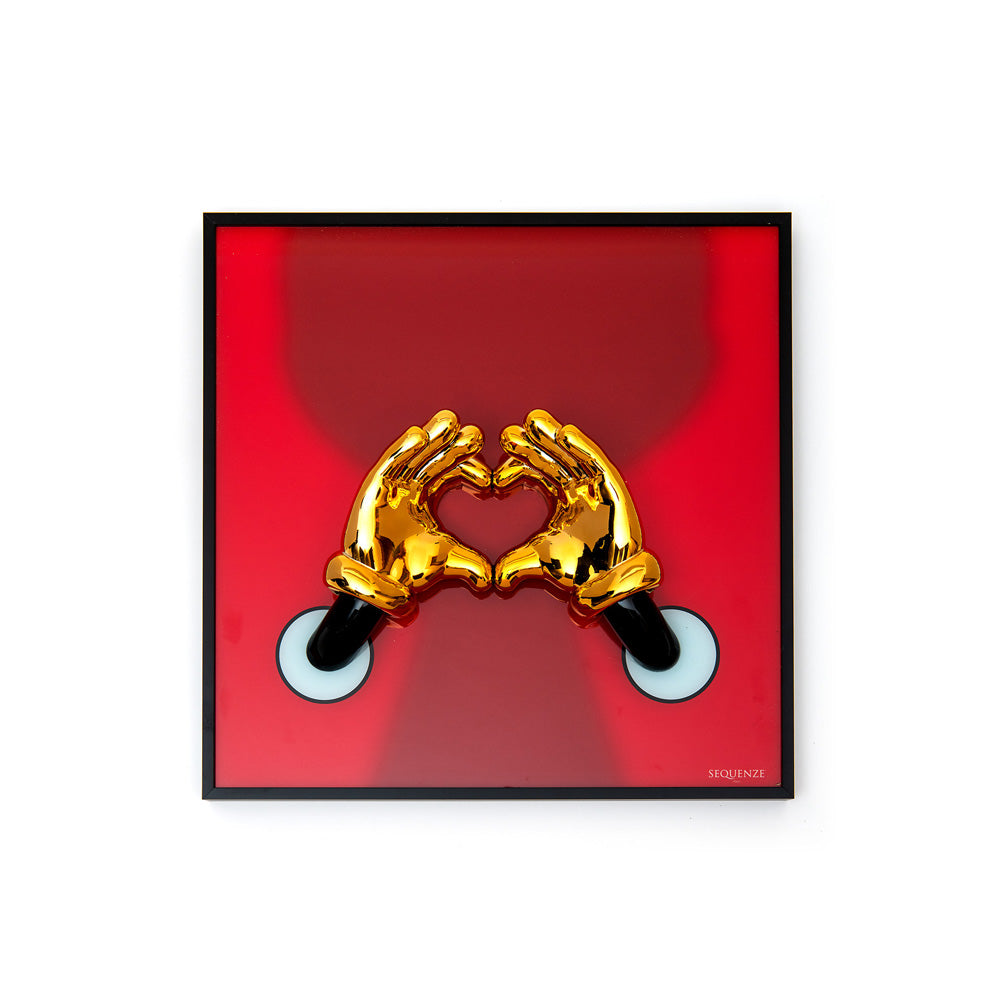 Wall He-Art Frame, Gold