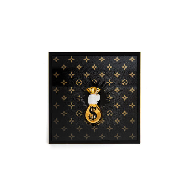 Money Bag Luxury Frame,30x30cm