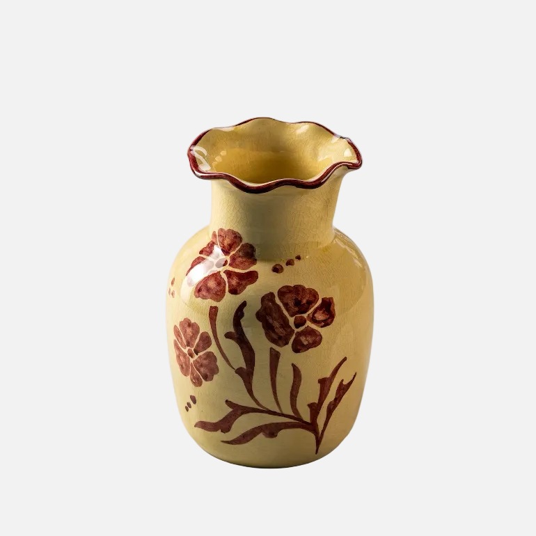 Ceramic Vase Yellow
