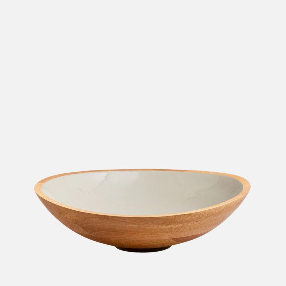 Madras Mango Wood Serving Bowl, 45cm