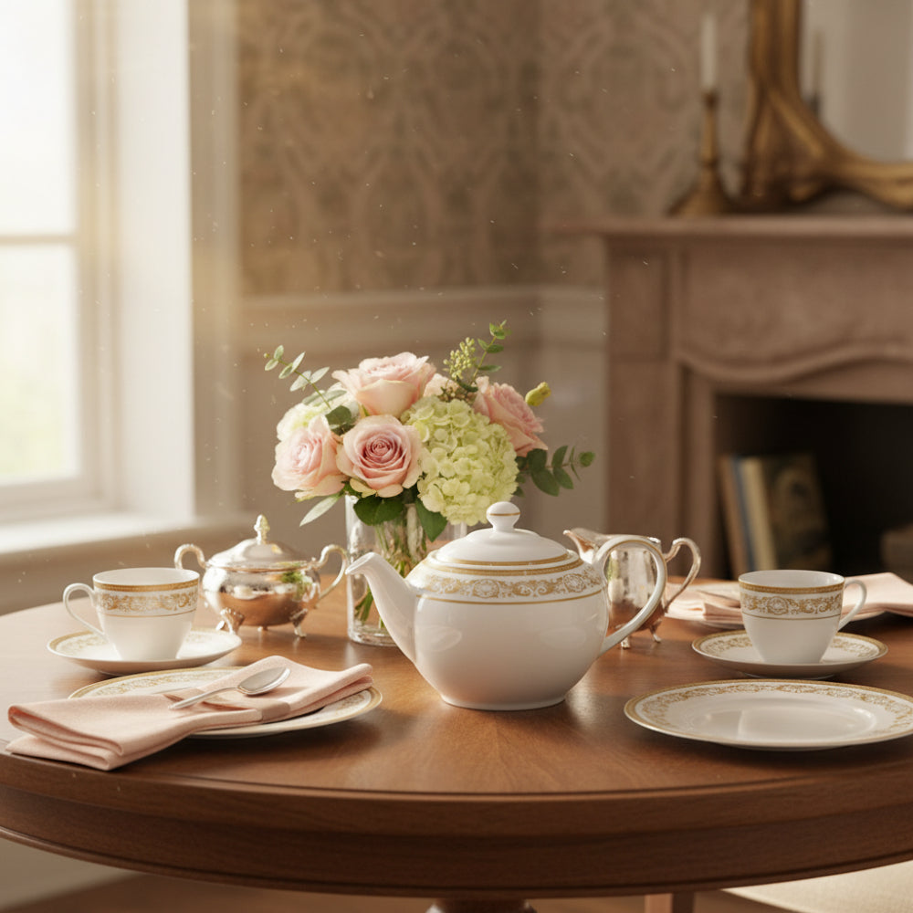 إبريق شاي أوبرا جولد سعة 1 لتر