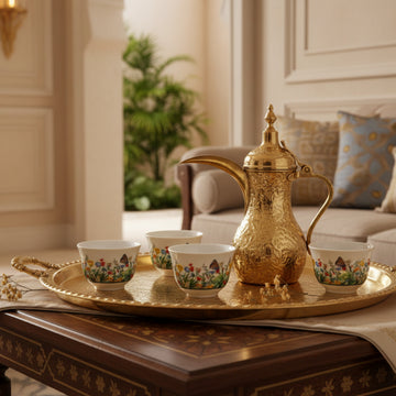 جاردين دي بابيونز قهوة عربية، طقم من 4 قطع