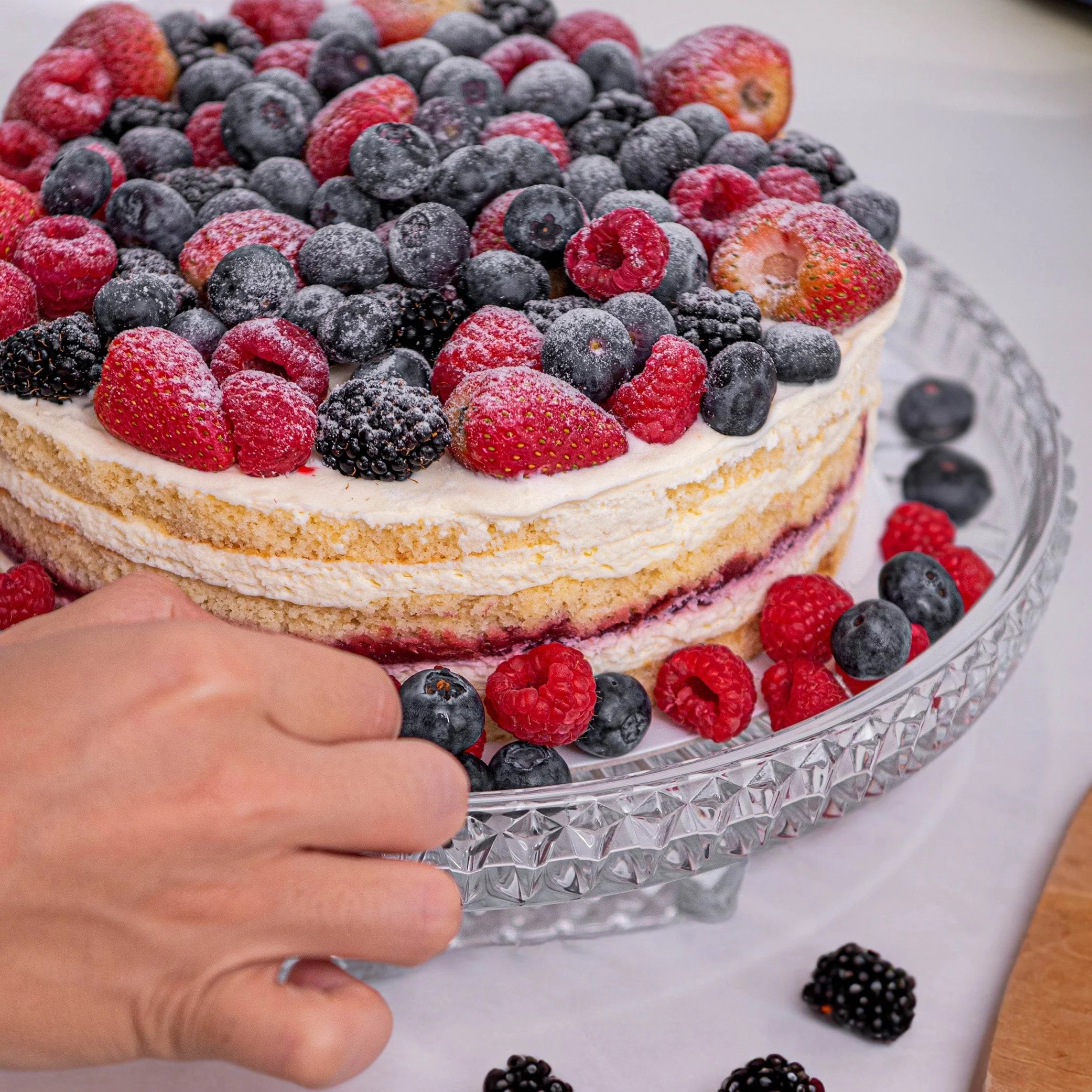 صينية دائرية حلزونية بعرض 30 سم للمنزل