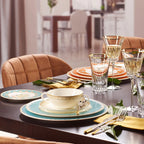 Samarkand Aquamarin Flat Plate 27cm