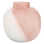 Riva Handmade Glass Vase – Rose Dawn