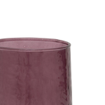 Recycled Glass Tumbler – Hammered Fudge