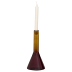 Frisk Recycled Glass Candle Holder – Prune