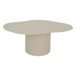 Siro Handcrafted Iron Coffee Table – Almond Milk