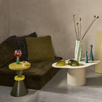 Siro Handcrafted Iron Coffee Table – Almond Milk