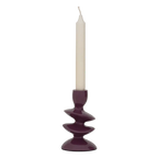 Tove Aluminium Candle Holder – Prune