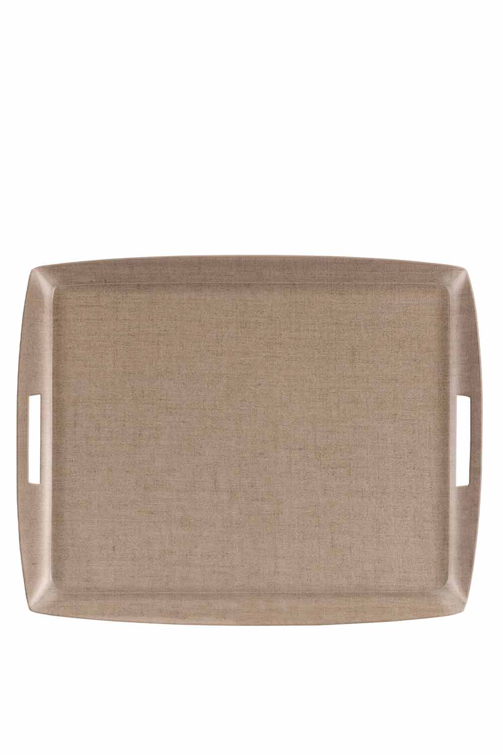 Linen Acrylic Tray, Natural, 54x43cm OLIVE