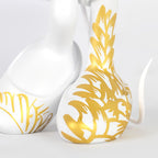 تمثال صغير لشخصية ميني على شكل نجمة - أبيض/ذهبي