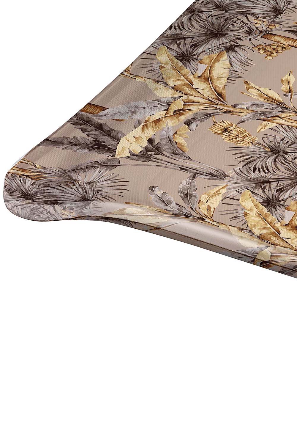 Banana Acrylic Tray, 46x36cm, Brown