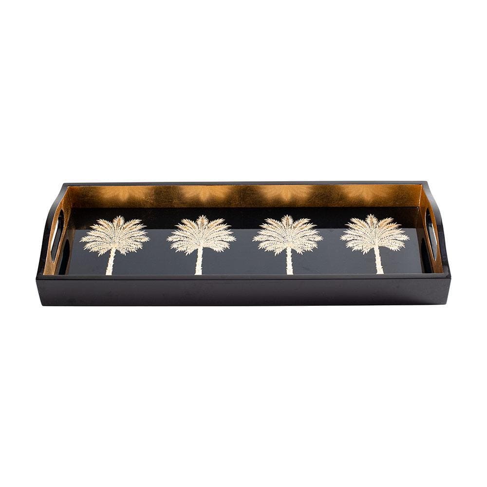 Bar Tray Black Grand Palms