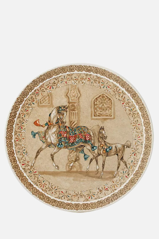 Cake plate - Wind horses