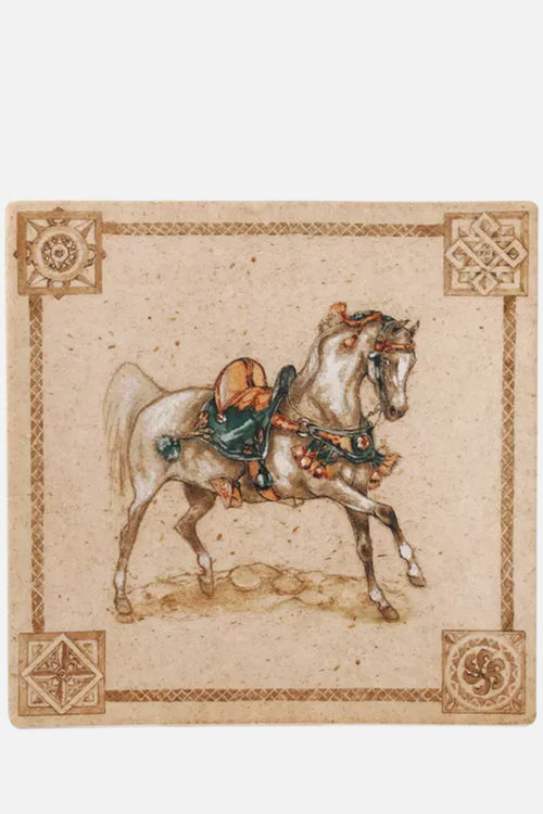 Small Square Cut - Wind Horses