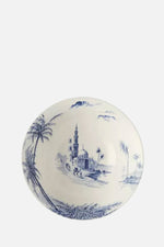 Set of 4 US bowls - Blue mismatched