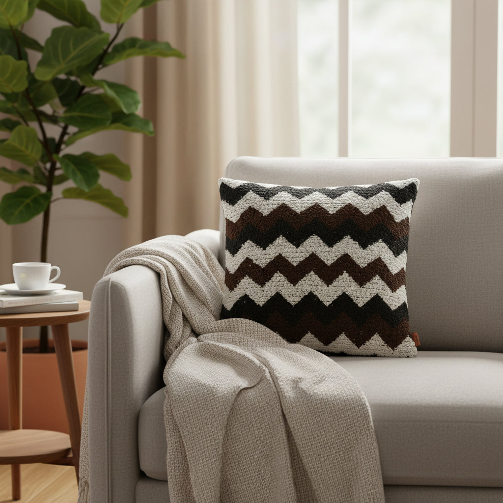 Missoni Riccio Chevron Indoor Cushion – 40x40 cm