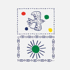 2 مفارش أطباق متطابقة: الطيور + الشمس - L'Archipel Sentimental