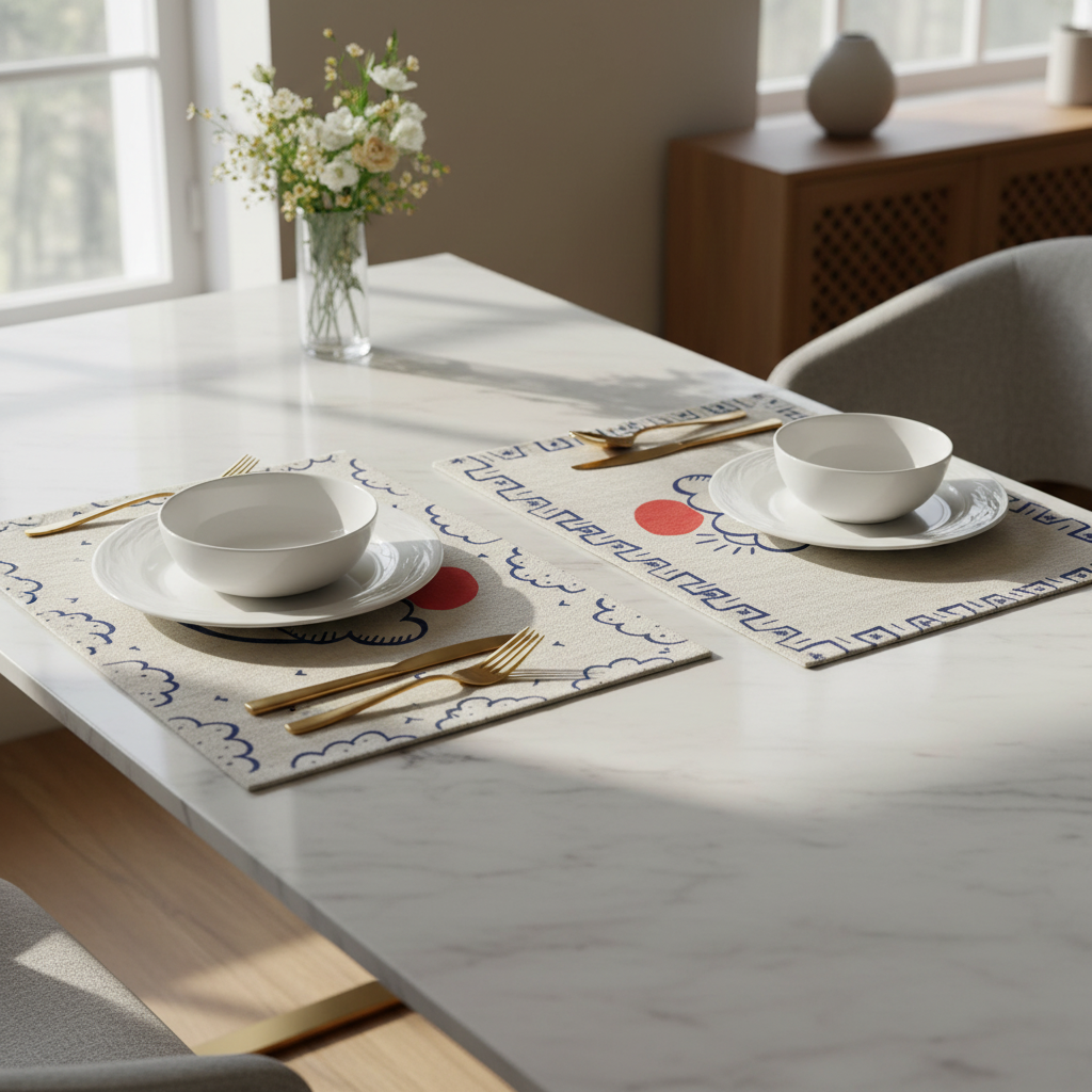 مفارشتان متطابقتان: القمر والسحابة - L'Archipel Sentimental