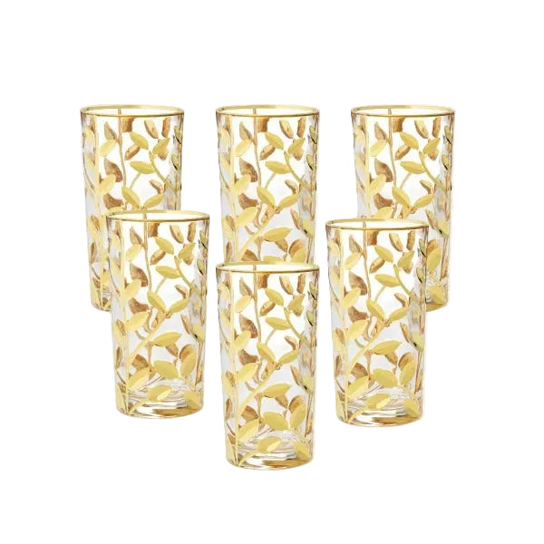 Tumbler F.10 Gold Glass