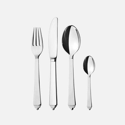 24 Pc Pyramid Cutlery Set, 6 Settings