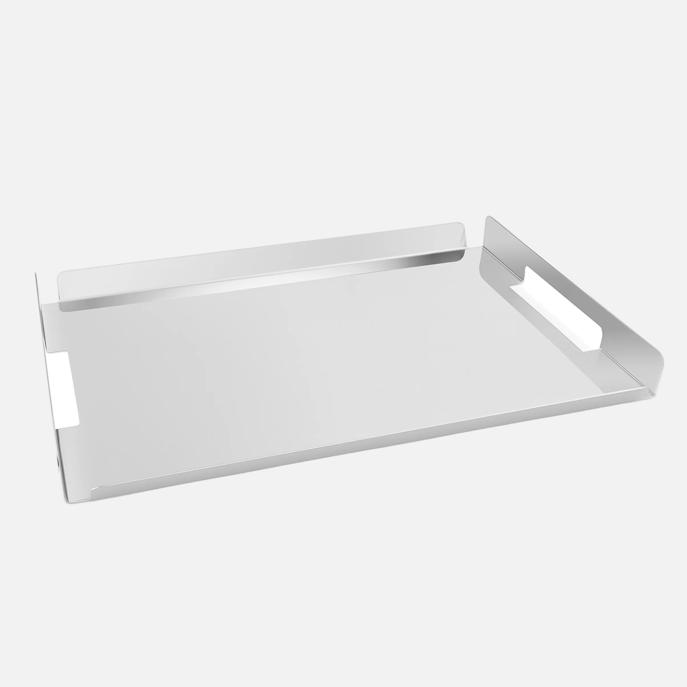 Cora Tray Large St. Stl. Silver