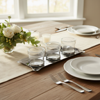 Trio serv. platter set Of 3 Silver