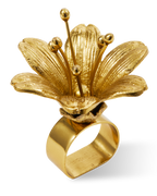 Lilly Napkin Holder Gold