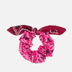Call It Chouchou Fuchsia/ Bordeaux Hair Scrunchie