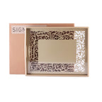 Dimlaj Kareem Wooden Serving Tray (Beige) - Premium Table Accessories from Kareem By Dimlaj - Just $445! 