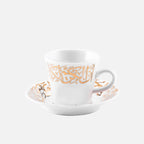 Dimlaj Kareem Set of 6 Pcs Coffee Cups and Saucers (Gold) - Premium Coffee Sets from Kareem By Dimlaj - Just $235! 