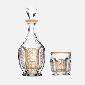 DIMLAJ Cordoba 3pc Drink Set, Gold