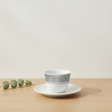 طقم أكواب ديملاج كوردوبا مكون من 6 قطع (بلاتينيوم)