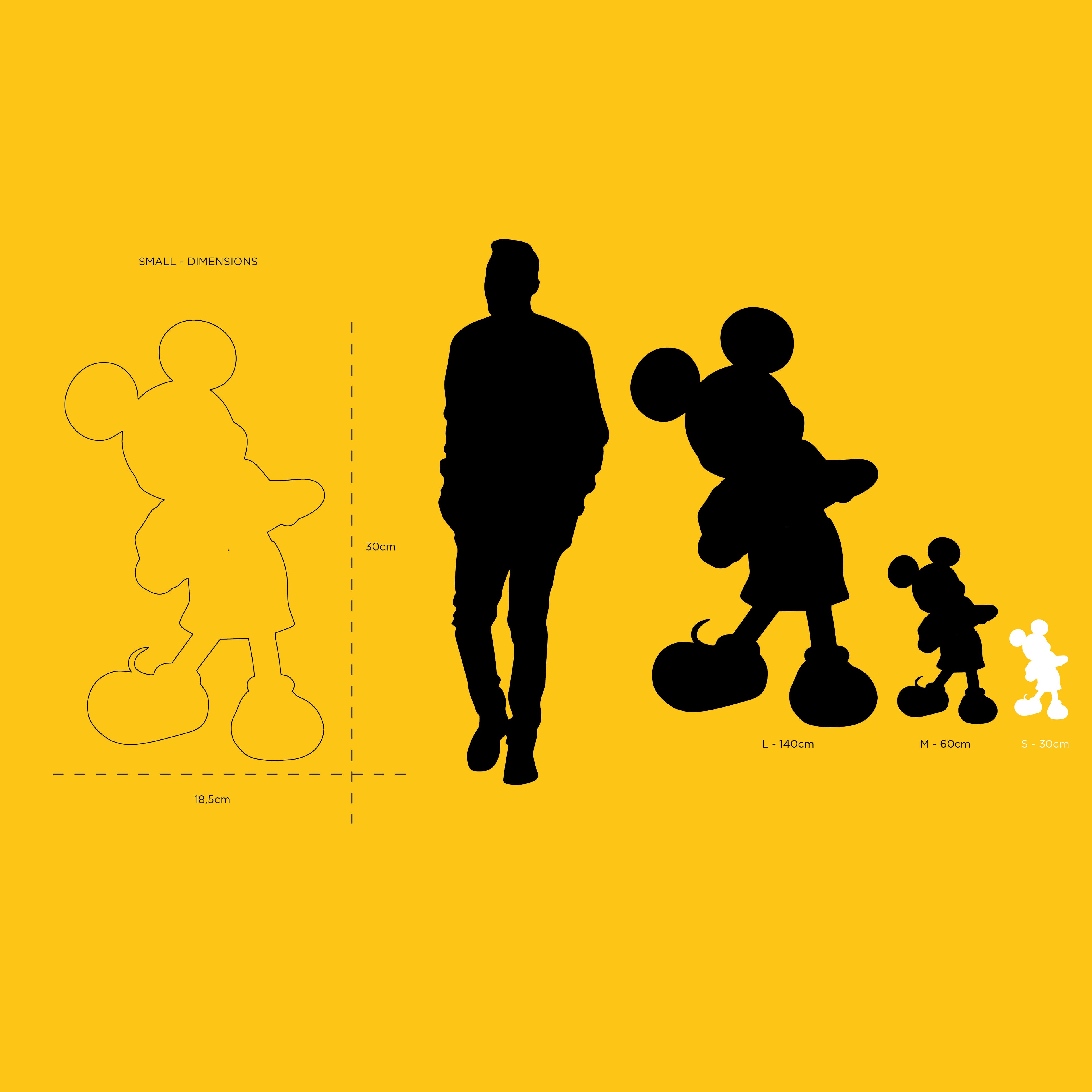 Mickey with Love Resin Figurine (30 cm Small Edition)