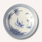Blue Mismatched  Cake Plate (Ø 30cm)