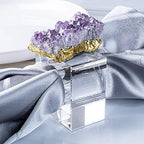 Amathyst Napkin Rings, Set of 4