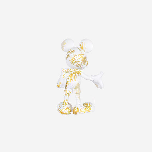 Star Style Mickey Small Figurine - White/Gold