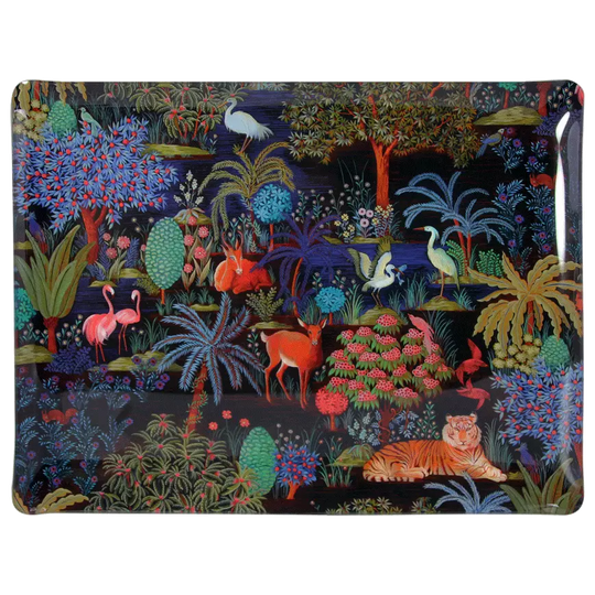 Large acrylic tray - The palace garden