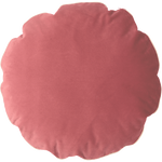 Bomboloni Round Cushion in Pink Velvet