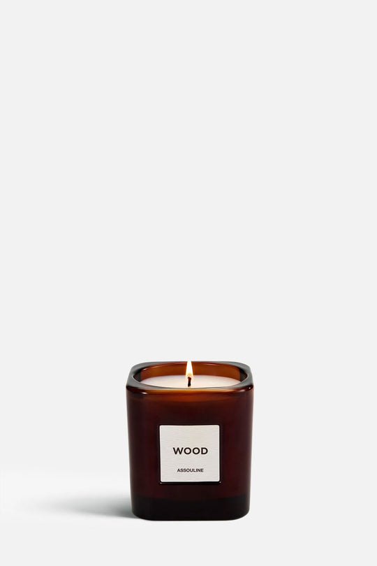 Library Wood Travel From Home Scented Candle