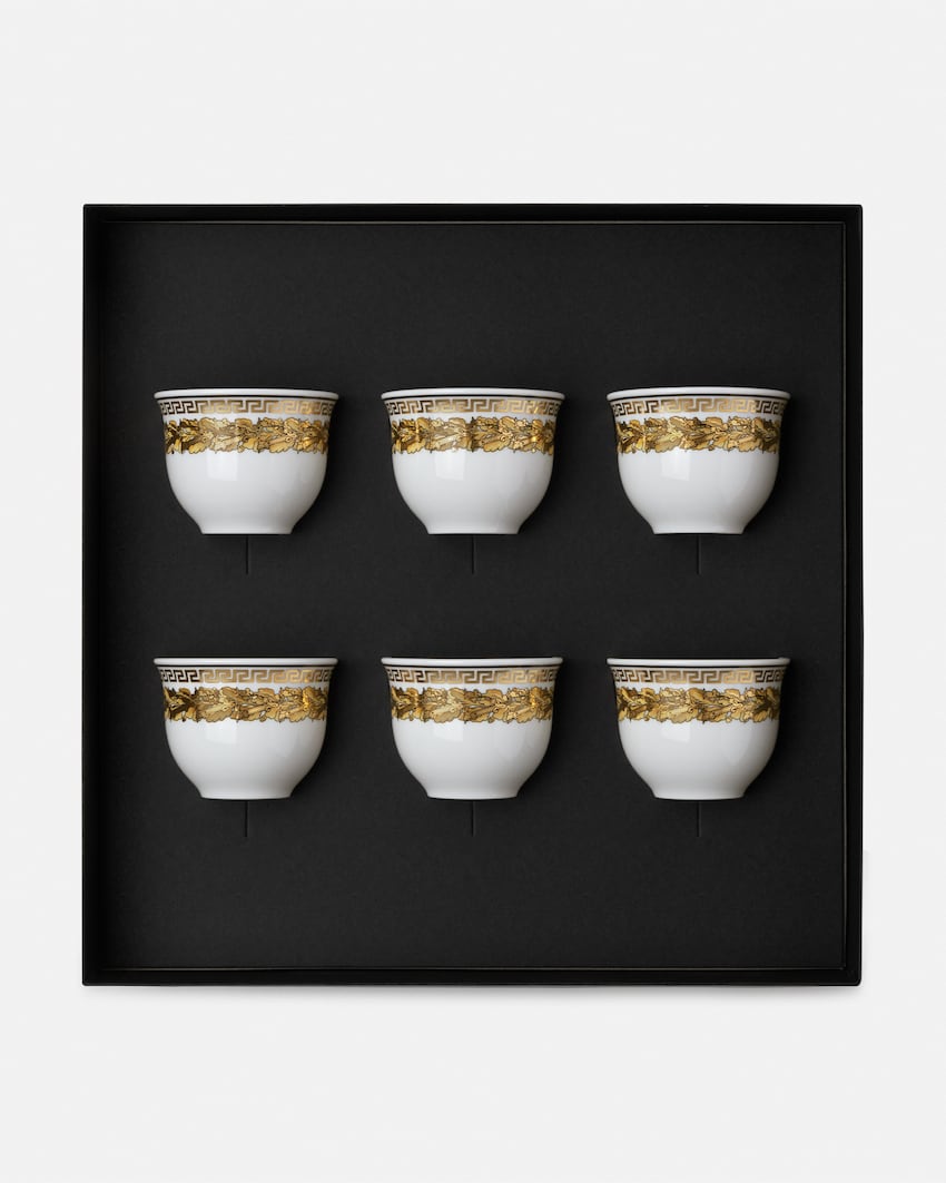 Virtus Gala Espresso Cups Set of 6 – Porcelain