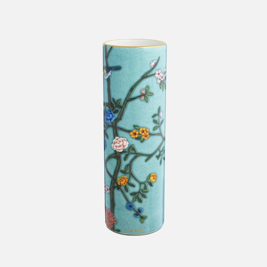 Antique Chinoise Rose Flower Vase – 30cm