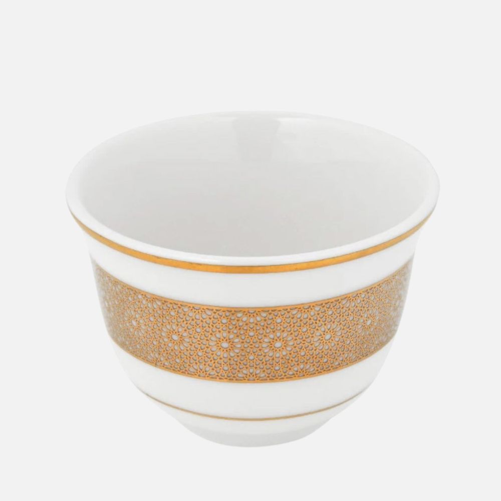 طقم قهوة عربية منزلي مكون من 4 قطع