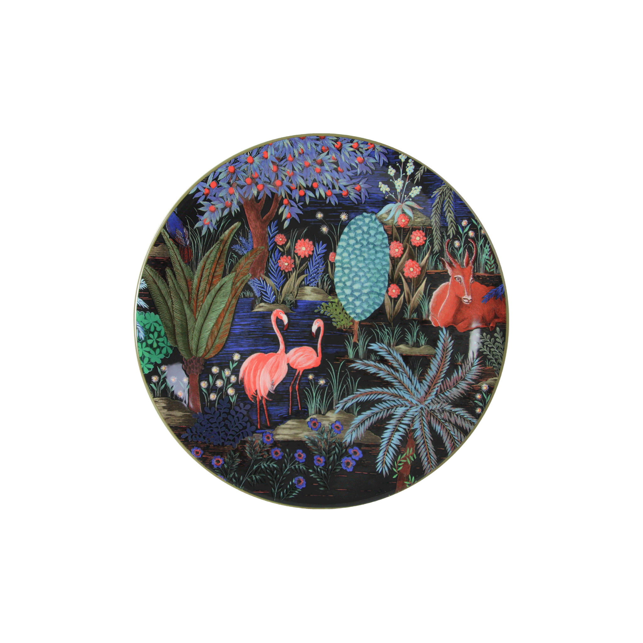 Set of 4 Assorted Dessert Plates Set of 4  (Ø 22cm)