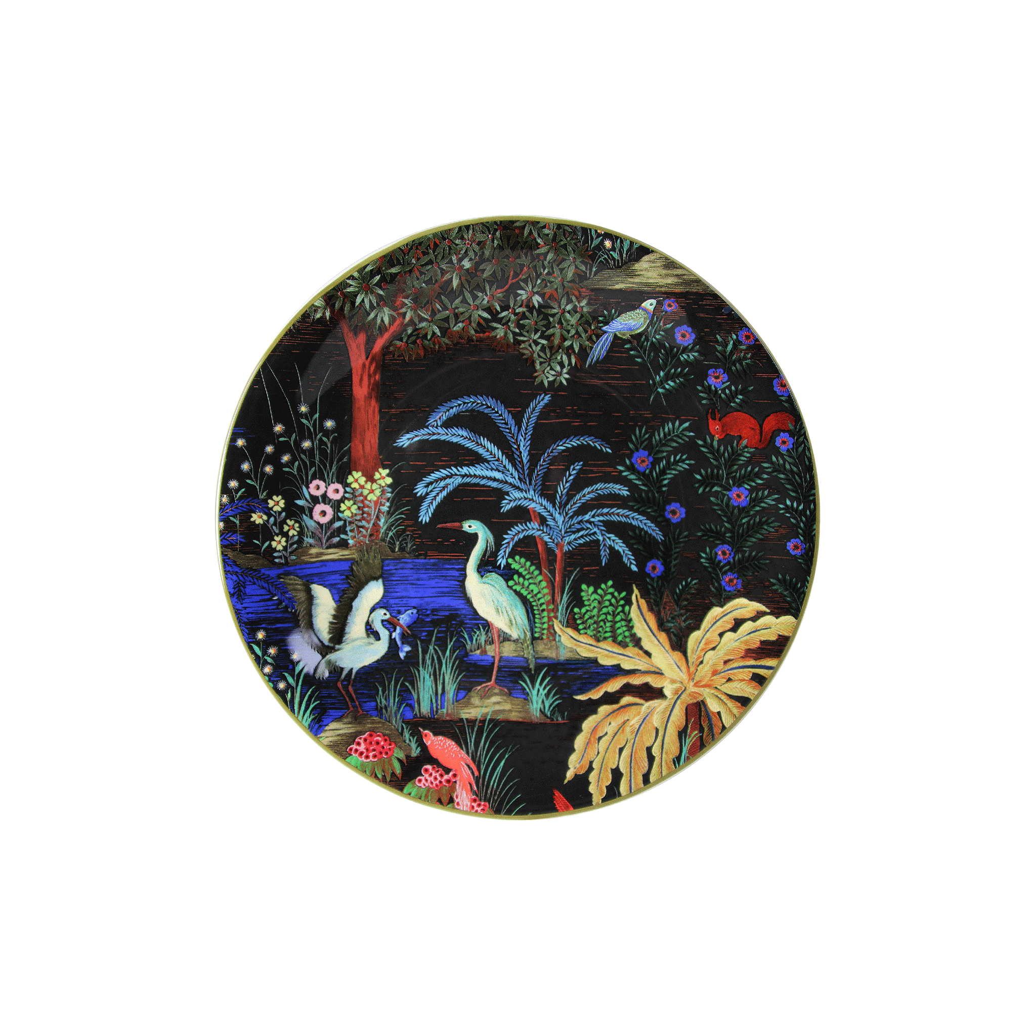 Set of 4 Assorted Dessert Plates Set of 4  (Ø 22cm)